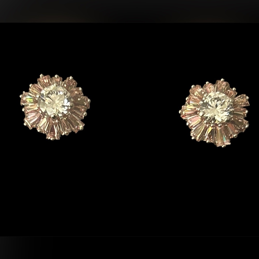 Swarovski Sunshine Bracelet & Earrings set in rose gold & white rhodium plating. - Picture 14 of 15